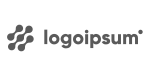 Logo for logoppsum: a wordmark with a cluster of rounded dots on the left.